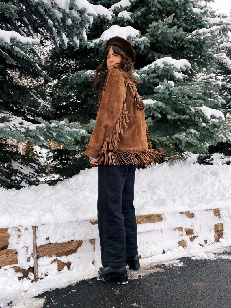 Vintage Steady Rider 1960 1970 Suede Fringe Jacket | Garmentory