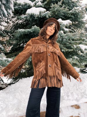 Vintage Steady Rider 1960 1970 Suede Fringe Jacket | Garmentory