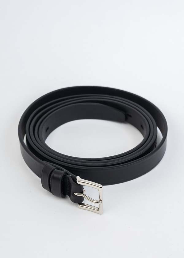 【HED MAYNER】ELONGATED BELT ブラック Hed Mayner ELONGATED BELT - BLACK | Garmentory