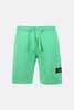 Stone Island Brushed Fleece Bermuda Shorts - Light Green - Thumbnail 1
