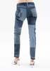 Children of the discordance NY VINTAGE PATCH WORK DENIM PANTS - BLUE  - Thumbnail 3