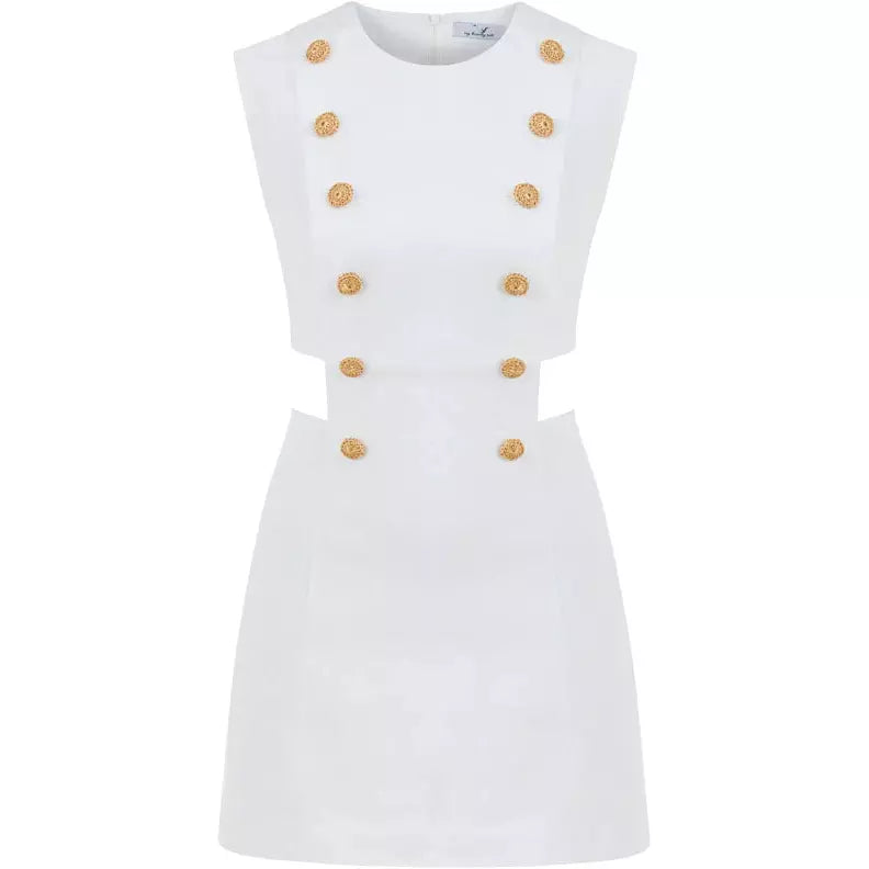 marno Margot dress white 新品未使用タグ付き The Attico Margot shirt dress - White - Women | 211WCA54C017001