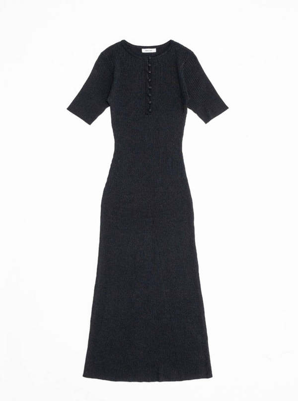 Mod Ref Ribbed Jena Dress - Black | Garmentory