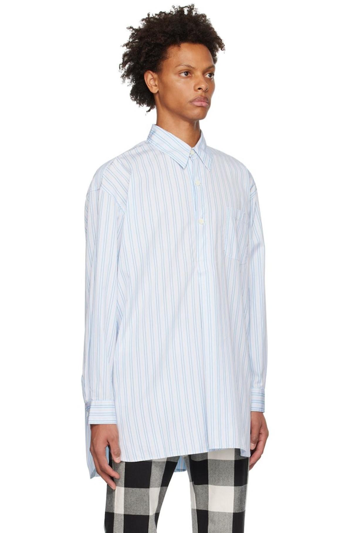 Our Legacy Popover Shirt - Blue | Garmentory