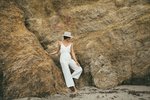 Ozma Cypress Playsuit in Cupro - Thumbnail 1