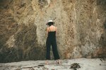 Ozma Cypress Playsuit in Cupro - Thumbnail 6