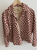 Paloma Wool Finale Jacket- Wine, Psychedelic Print - Thumbnail 1