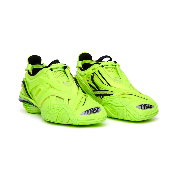 Balenciaga Tyrex Mens Sneakers Neon Yellow US 9 / EU 39 New $1150 SRP shoes men Balenciaga Tyrex Sneakers  main image 2