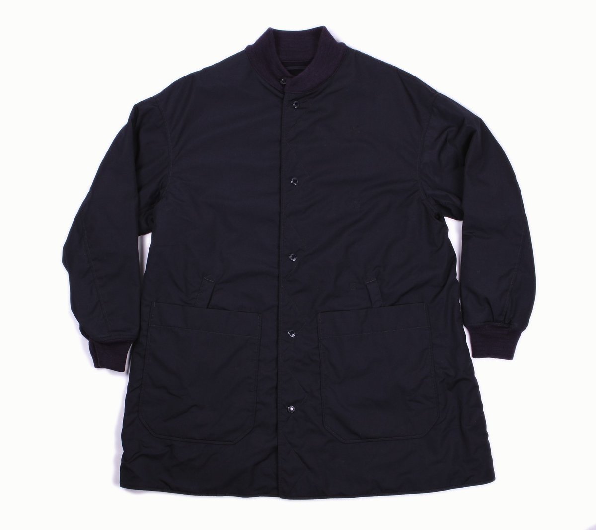 Engineered Garments Liner Jacket/Melton - Dark Navy PC Poplin 