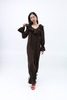 Baserange Fovea Susanne Jumpsuit - Deep Brown - Thumbnail 1