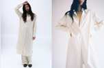 Baserange Undyed Ole Shirt Dress - White - Thumbnail 6
