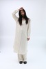 Baserange Undyed Ole Shirt Dress - White - Thumbnail 5
