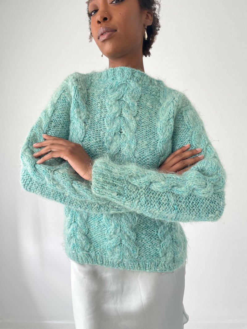 Ravelry: Mohair Cables pattern by Leigh Radford