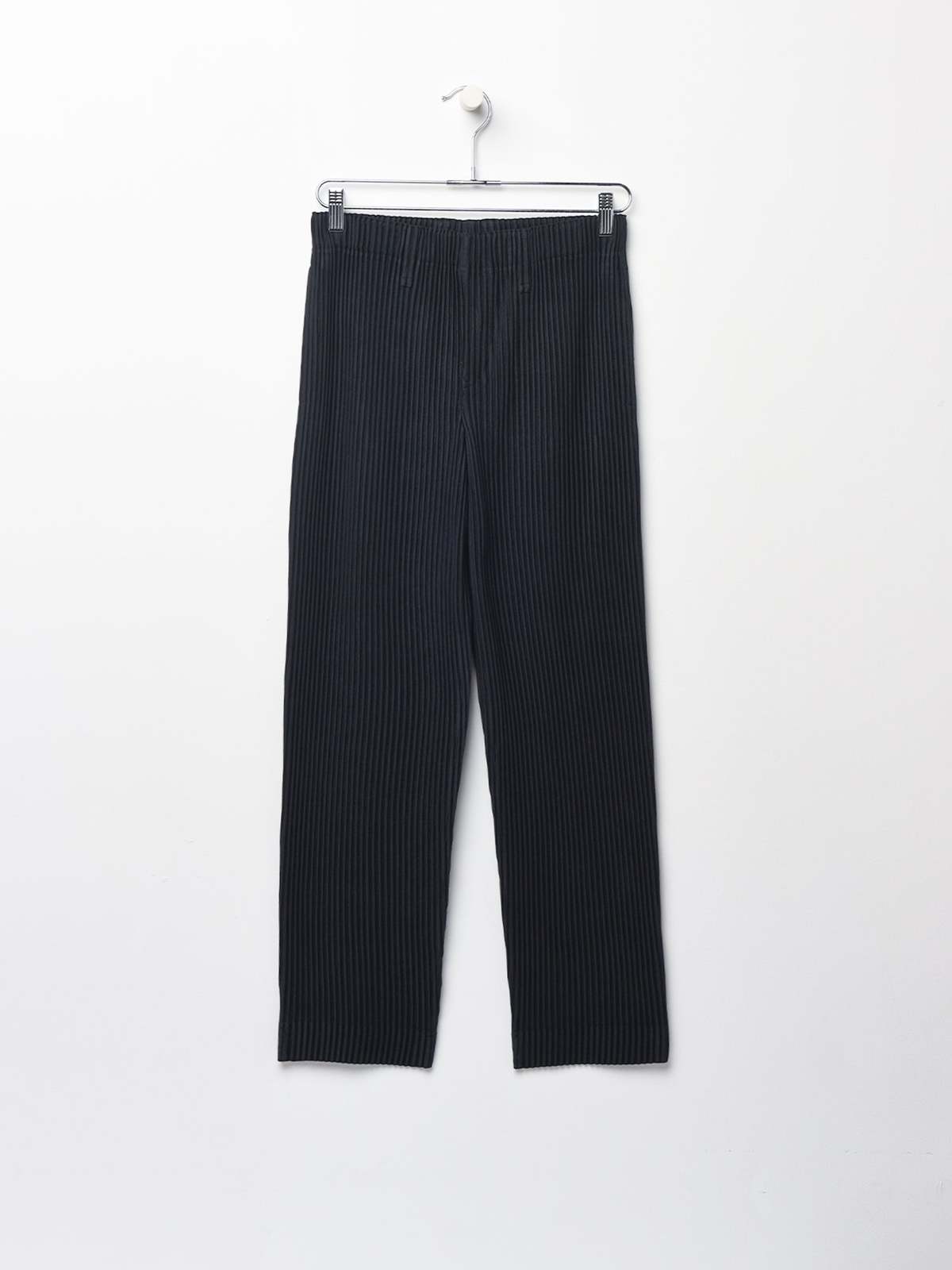 HOMME PLISSE ISSEY MIYAKE BASICS HP36JF350 PANTS - BLACK | Garmentory