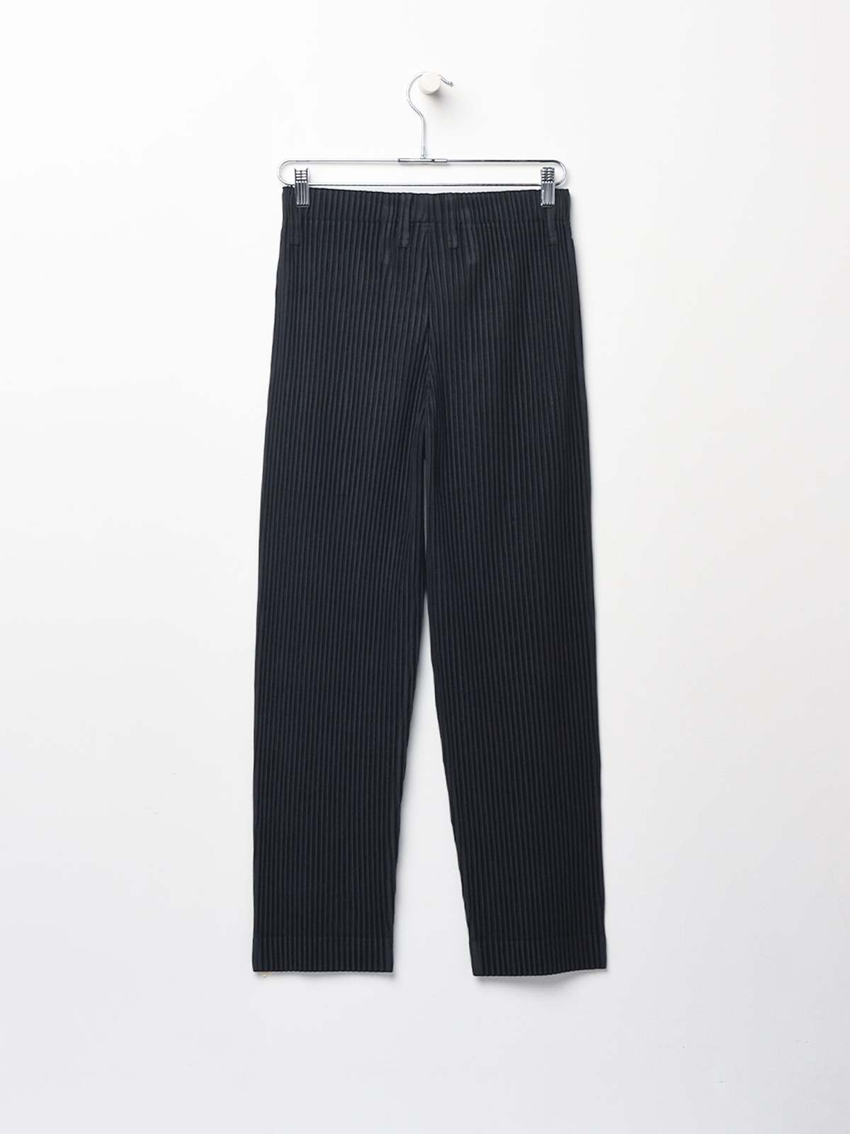 HOMME PLISSE ISSEY MIYAKE BASICS HP36JF350 PANTS - BLACK | Garmentory