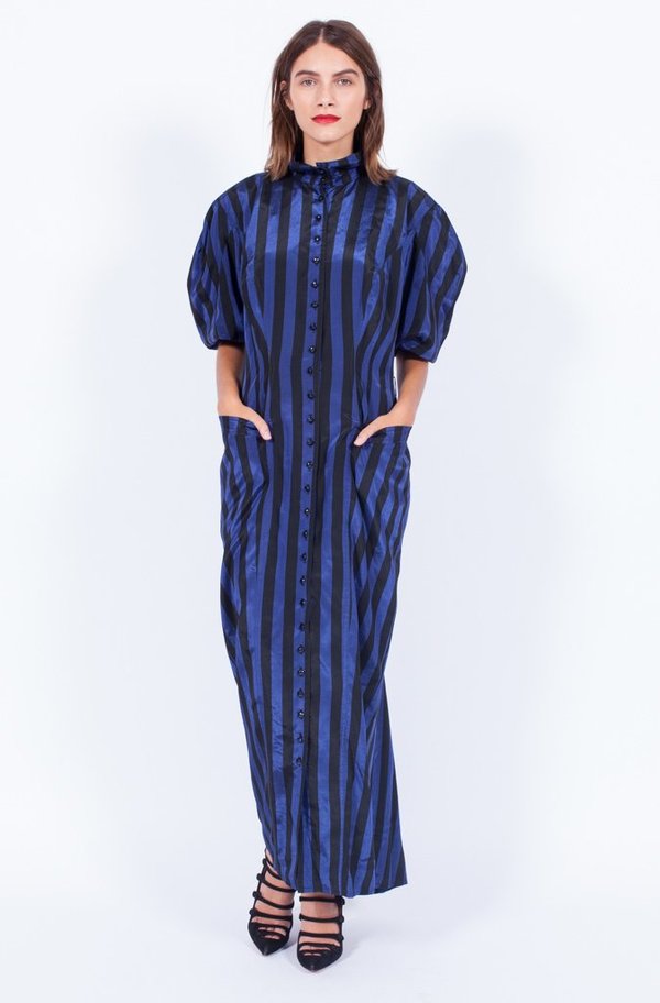 Yo Vintage! Striped Long Dress - Medium Yo Vintage! Striped Long Dress - Medium