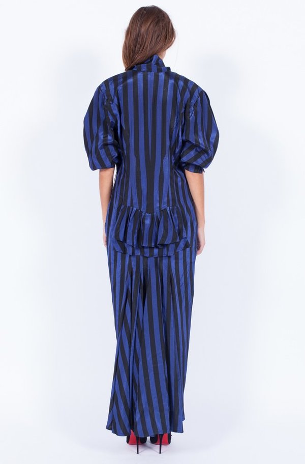 Yo Vintage! Striped Long Dress - Medium Yo Vintage! Striped Long Dress - Medium