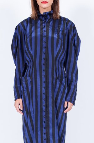 Yo Vintage! Striped Long Dress - Medium Yo Vintage! Striped Long Dress - Medium