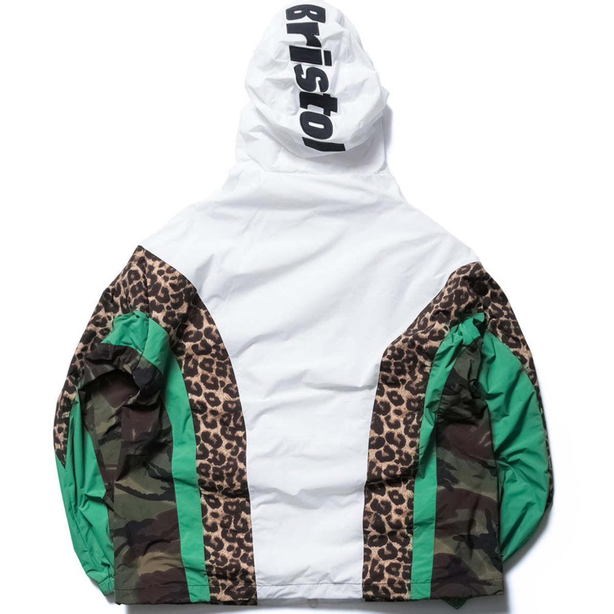 F.C. Real Bristol Multi Pattern Jacket - White | Garmentory