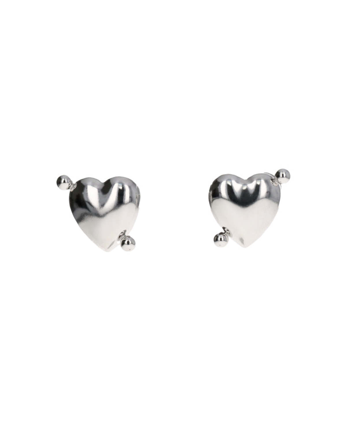 JUSTINE CLENQUET - SASHA EARRINGS - PALLADIUM | Garmentory