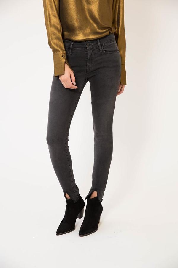 FRAME Denim Le Skinny de Jeanne Raw Front Split FRAME Denim Le Skinny de Jeanne Raw Front Split