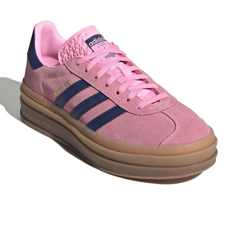adidas gazelle silver green womens Sneakers adidas Women's Gazelle Bold Pink