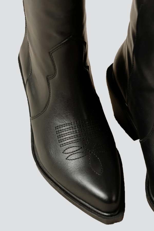 Alohas Leather Mount Boot - Black | Garmentory