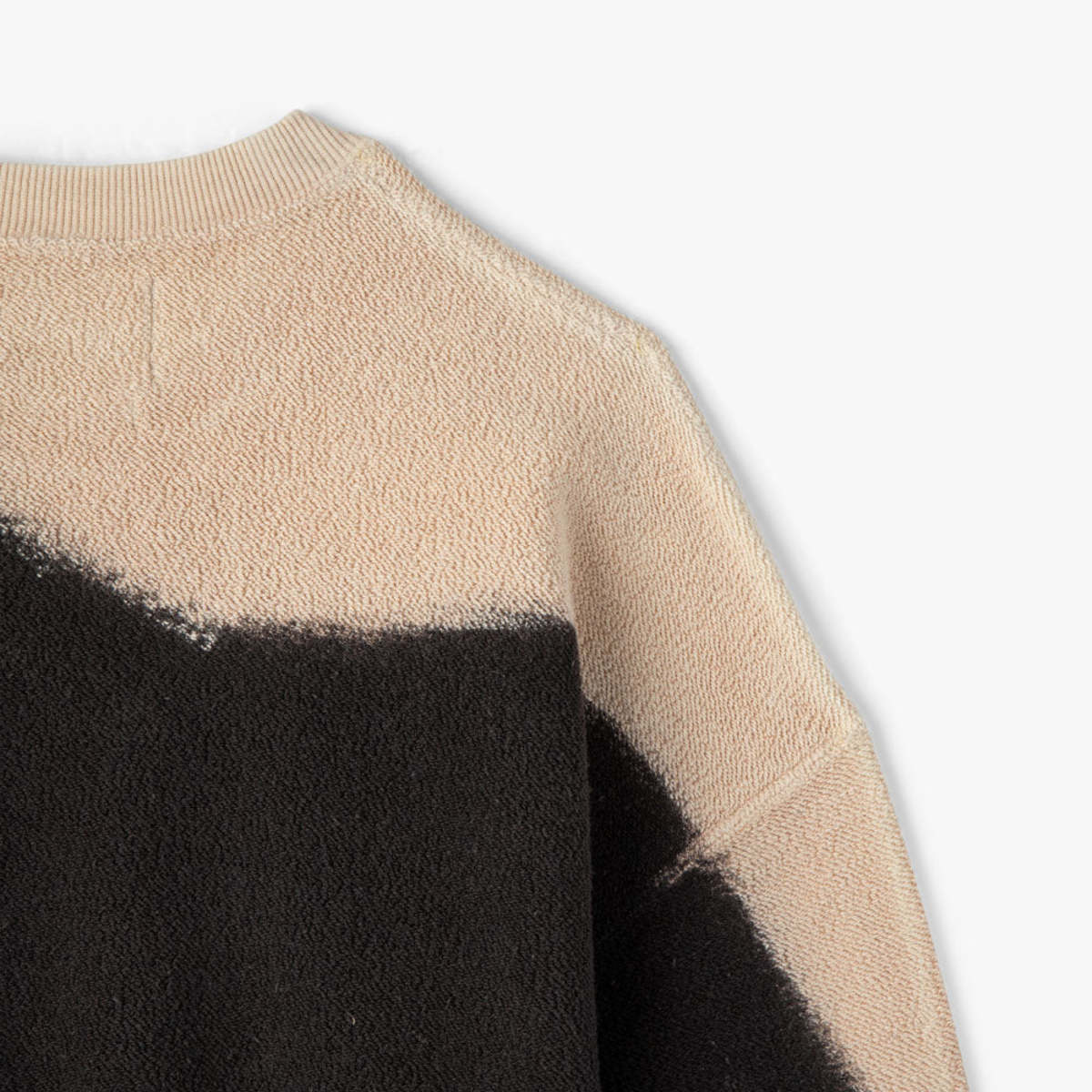 noma T.D. Hand Dyed Twist Sweat - Black | Garmentory