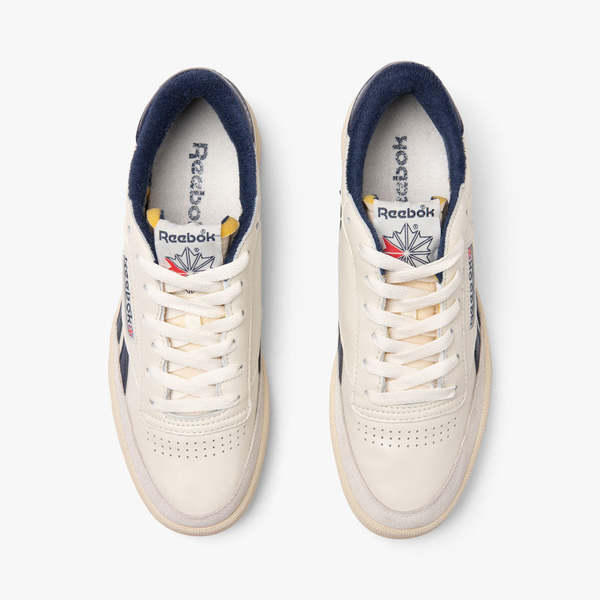 Reebok Club C Revenge Sneakers - Vintage Chalk/Vector Navy  display picture 3