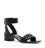 la canadienne Rover Quilted Puffy Leather Sandal - Black - Thumbnail 3