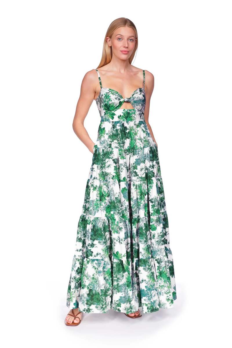 Cara Cara Delilah Dress - Nordic Fields Olive