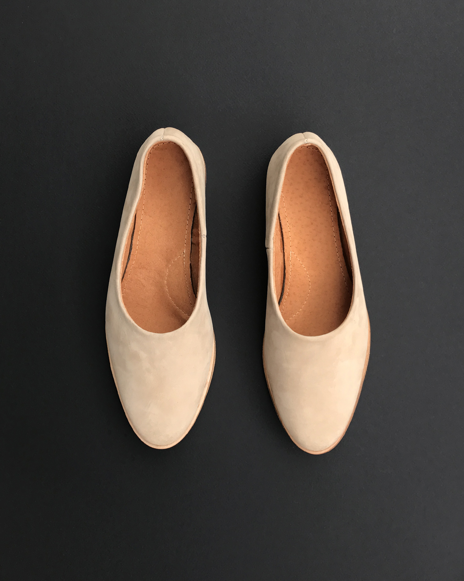 Osborn Clarity Flat in Hueso Garmentory