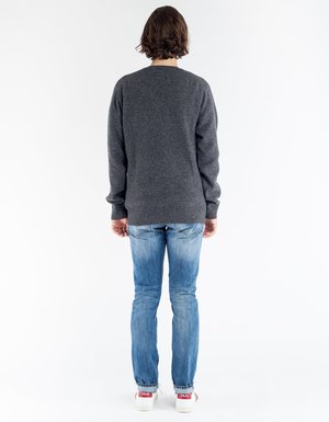 Fjallraven Ovik Re Wool Sweater Dark Grey Fjallraven Ovik Re Wool Sweater Dark Grey
