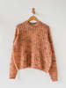 Acne Studios Textured Mohair Sweater - Peach - Thumbnail 1