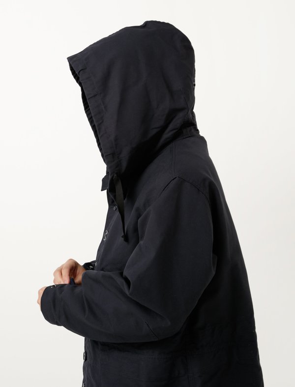 Engineered Garments Highland Parka - Navy Cotton Double Cloth