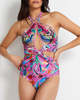 Patbo Zamia Hand-Beaded Swimsuit - Magenta - Thumbnail 2