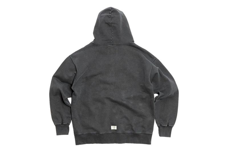 Nigel Cabourn Embroidered Arrow Zip Hoodie - Black | Garmentory