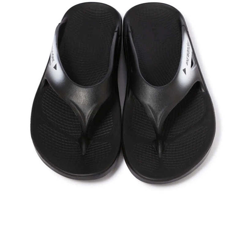 and wander Black OOFOS Edition Recovery Sandals and Wander