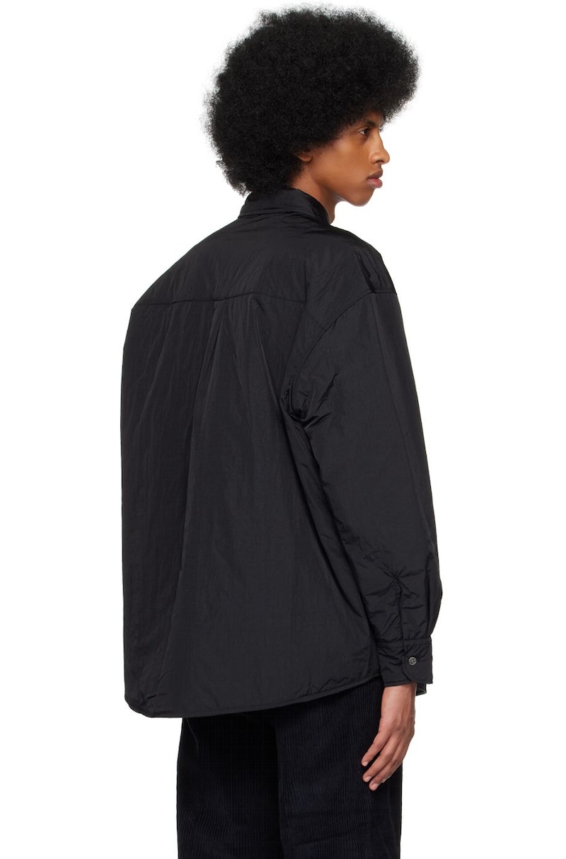 Our Legacy Tech Borrowed Jacket Padded black Garmentory