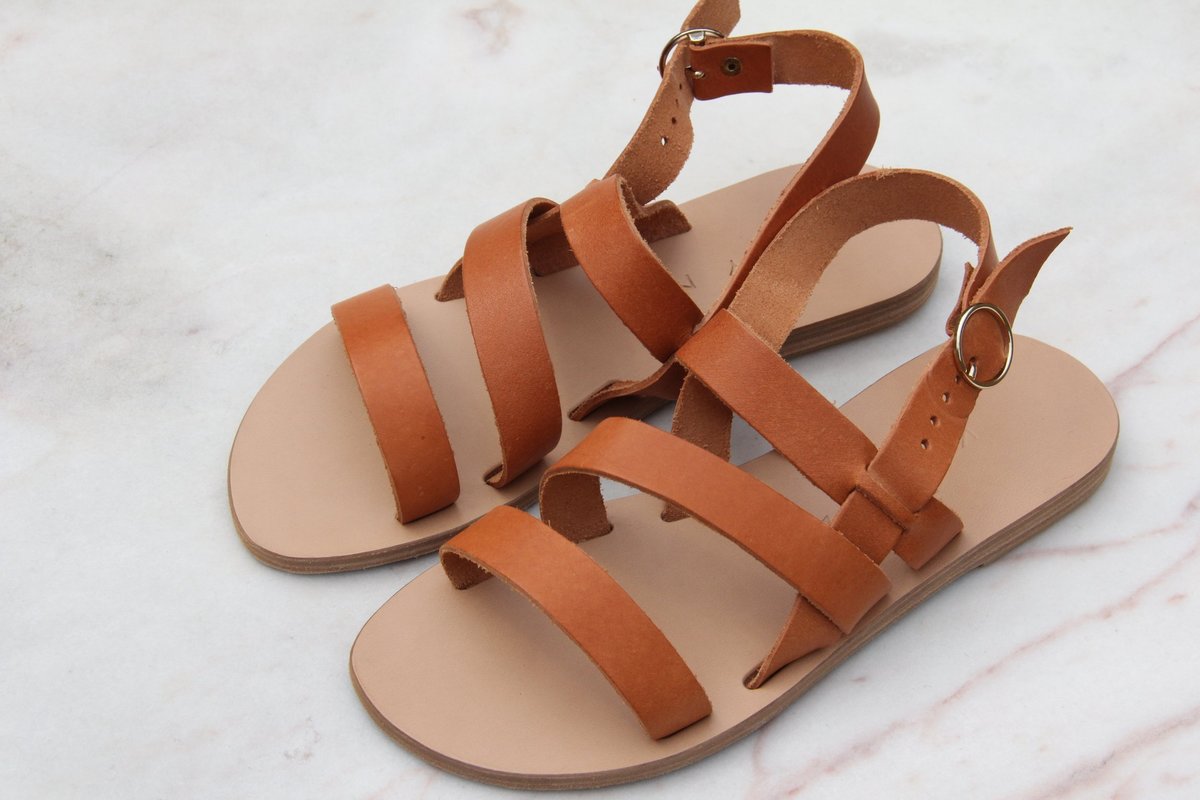 Kyma Kimolos Sandals - Tan - Image 1 of 2