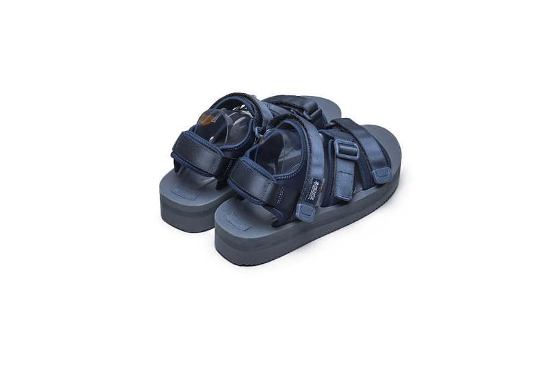 靴 SUICOKE everyone nylon silk sandals Navy SUICOKE everyone nylon silk 