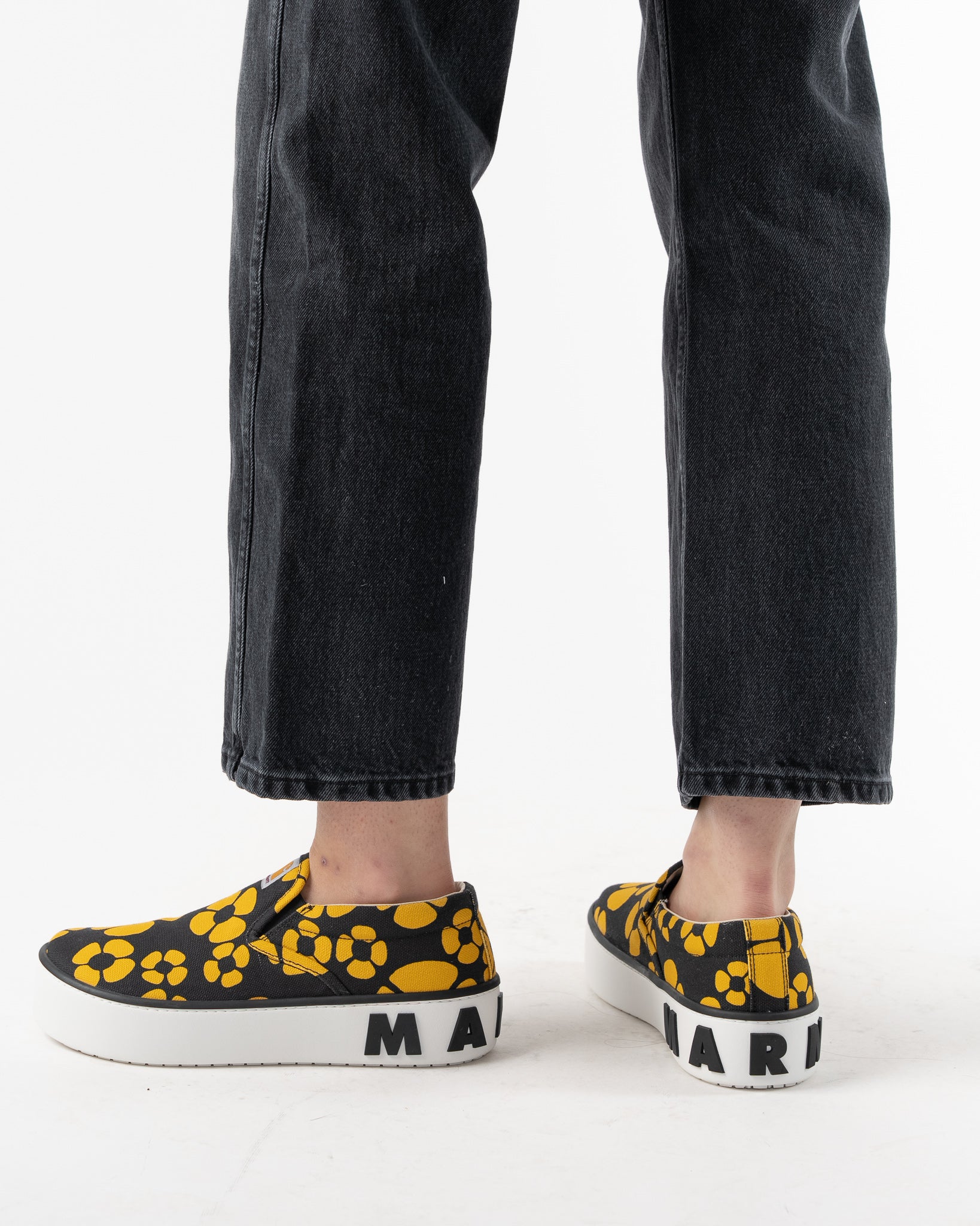 Marni x Carhartt Paw Sneakers in Sunflower Floral | Garmentory