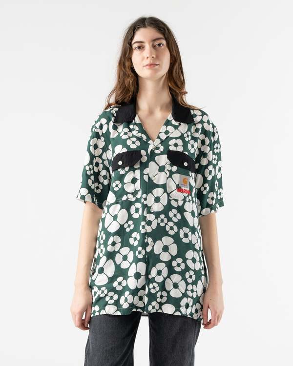 Marni x Carhartt Shirt in Forest Green Floral | Garmentory