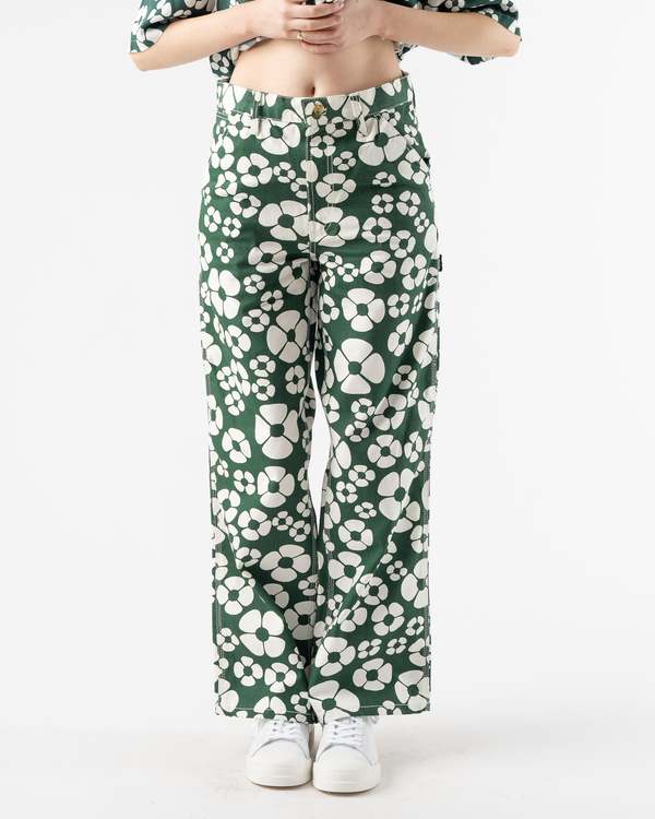 Marni x Carhartt Trousers in Forest Green Floral | Garmentory