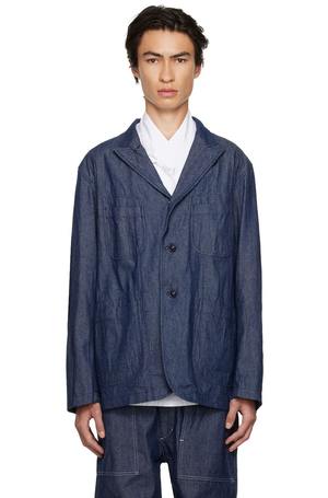 Engineered Garments Bedford Denim Jacket - Navy | Garmentory