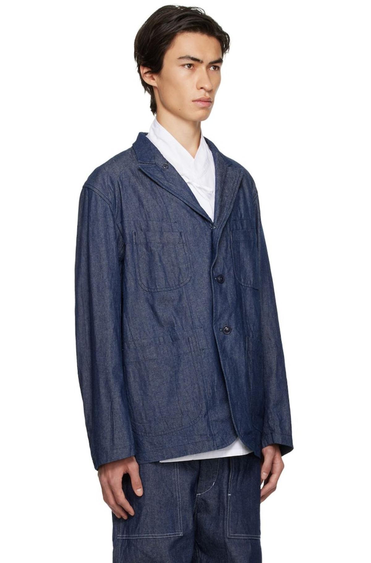 Engineered Garments Bedford Denim Jacket - Navy | Garmentory