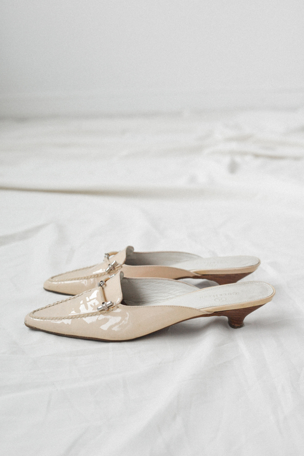 Cole Haan Vintage Patent Slides Cole Haan Vintage Patent Slides