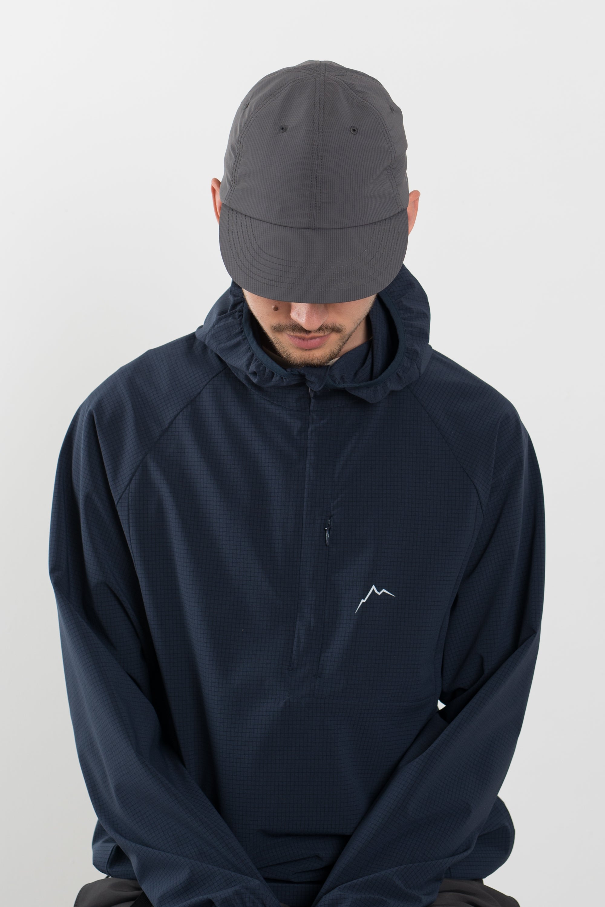 Stretch-Nylon-Cap-Grey-