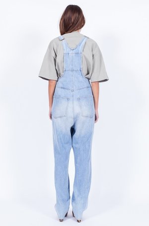 PALE DENIM 90S SUSPENDER OVERALLS (LARGE) PALE DENIM 90S SUSPENDER OVERALLS (LARGE)