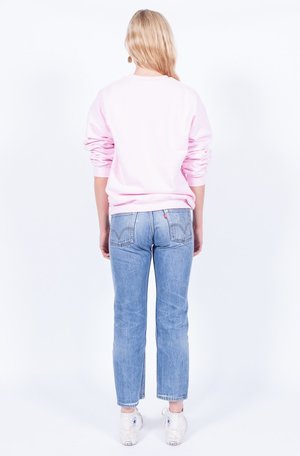 Yo Vintage! Pink Sensitive Embroidery Sweater - Med Yo Vintage! Pink Sensitive Embroidery Sweater - Med